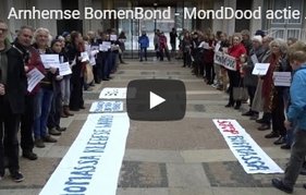 Arnhemse BomenBond - MondDood actie Provinciehuis Gelderland